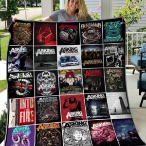 Asking Alexandria Quilt Blanket Hvt200605  Quilt